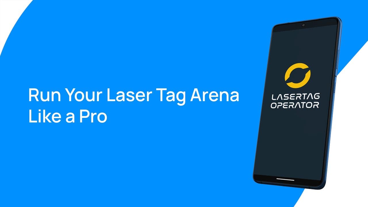 New video preview image LASERTAG OPERATOR App: run your laser tag arena like a pro